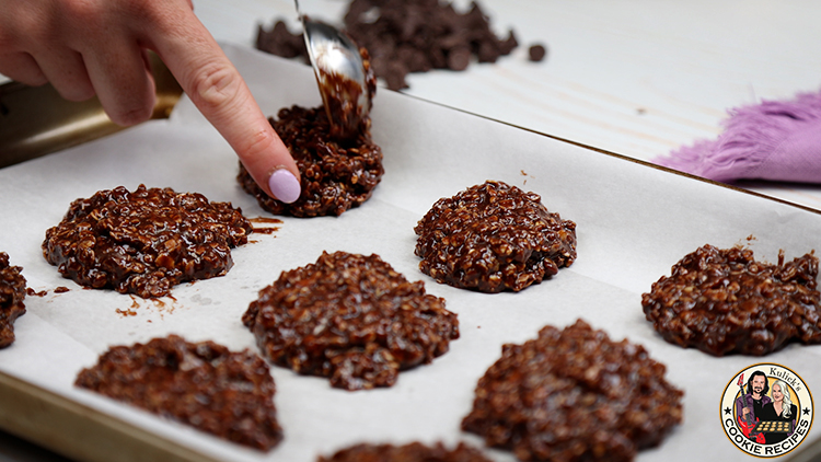 What are No-bake cookies made of